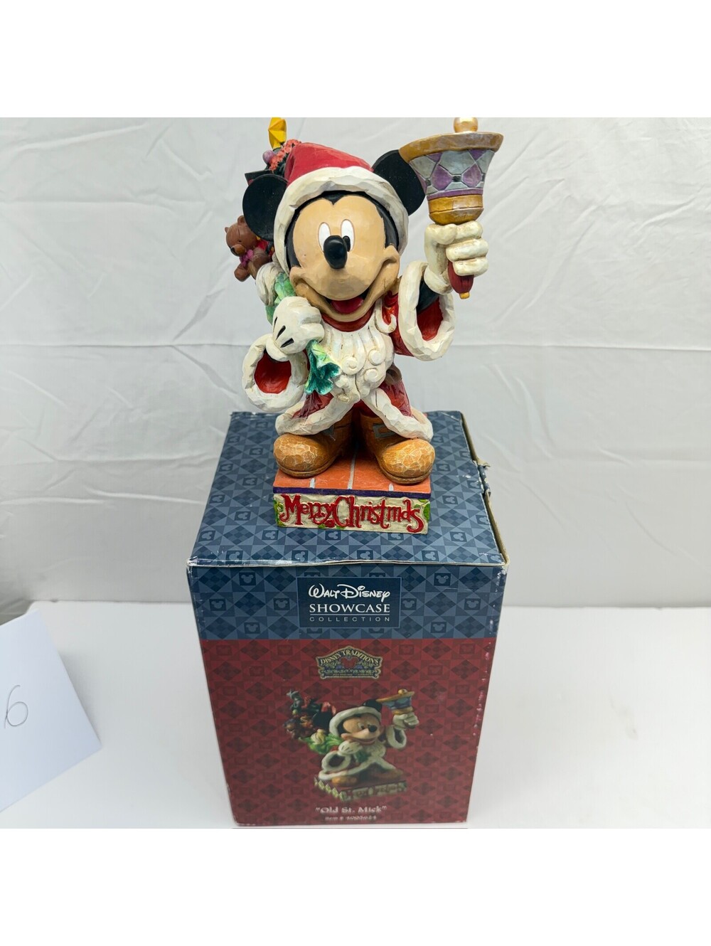 Jim Shore Disney Traditions Old St. Mick Mickey Mouse Figurine 4005624 B-6